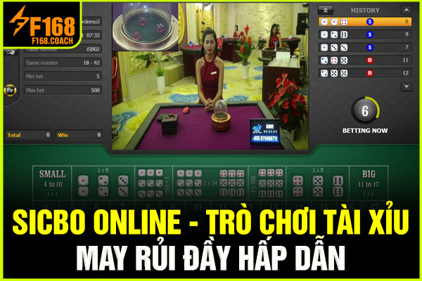 Sicbo Online - Trò Chơi Tài Xỉu May Rủi Đầy Hấp Dẫn